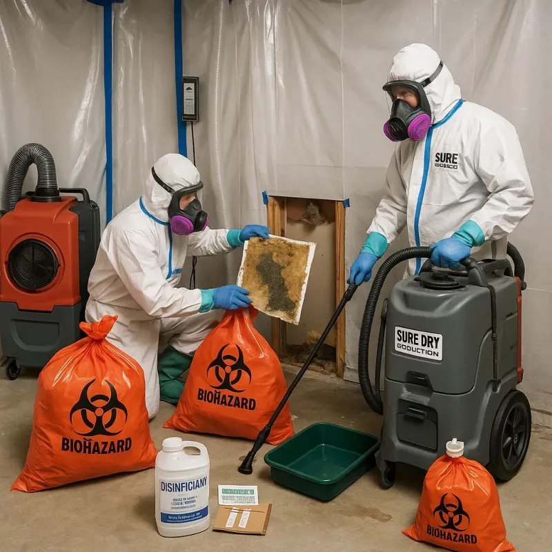 Contaminated Water Handling Protocols process in Novato, CA