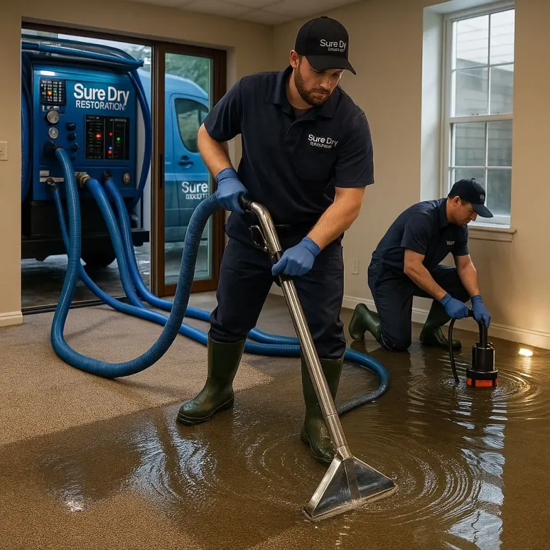 Water Extraction and Removal process in Novato, CA